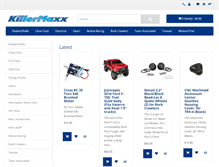 Tablet Screenshot of killermaxx.com
